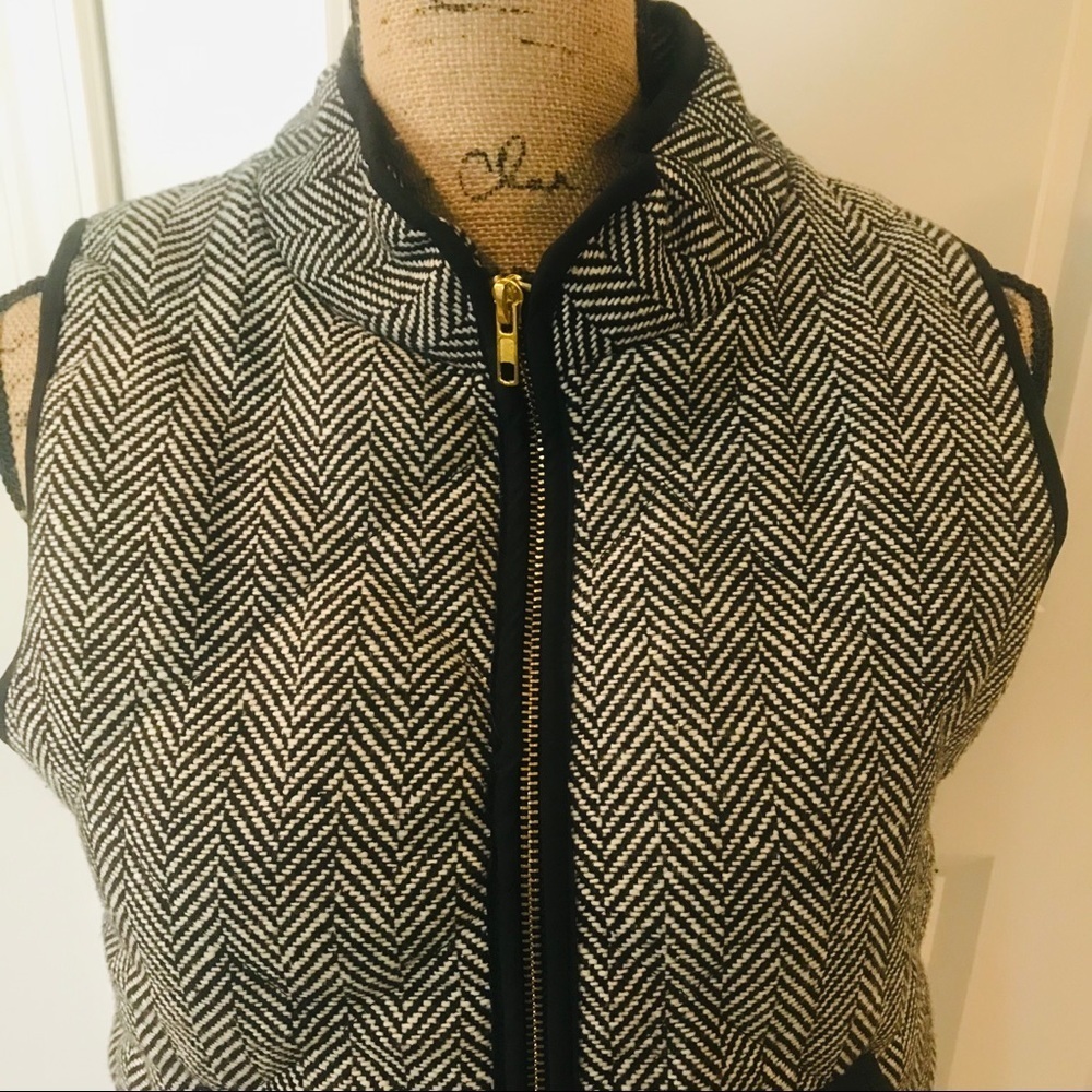 Merokeety Quilted Herringbone Puffer Jacket sz S - Picture 3 of 11